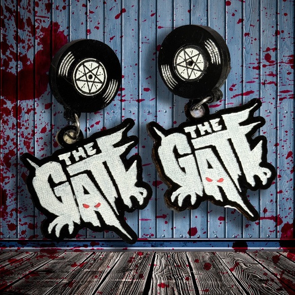 The Gate, Horror Movie Earrings, 80's Horror Movie - Picture 1 of 7